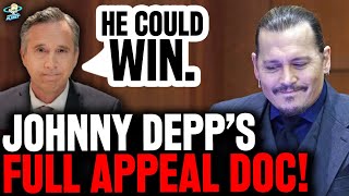 BREAKING: Johnny Depp's Full APPEAL Doc Is In! A Lawyer Reacts: HE COULD WIN!
