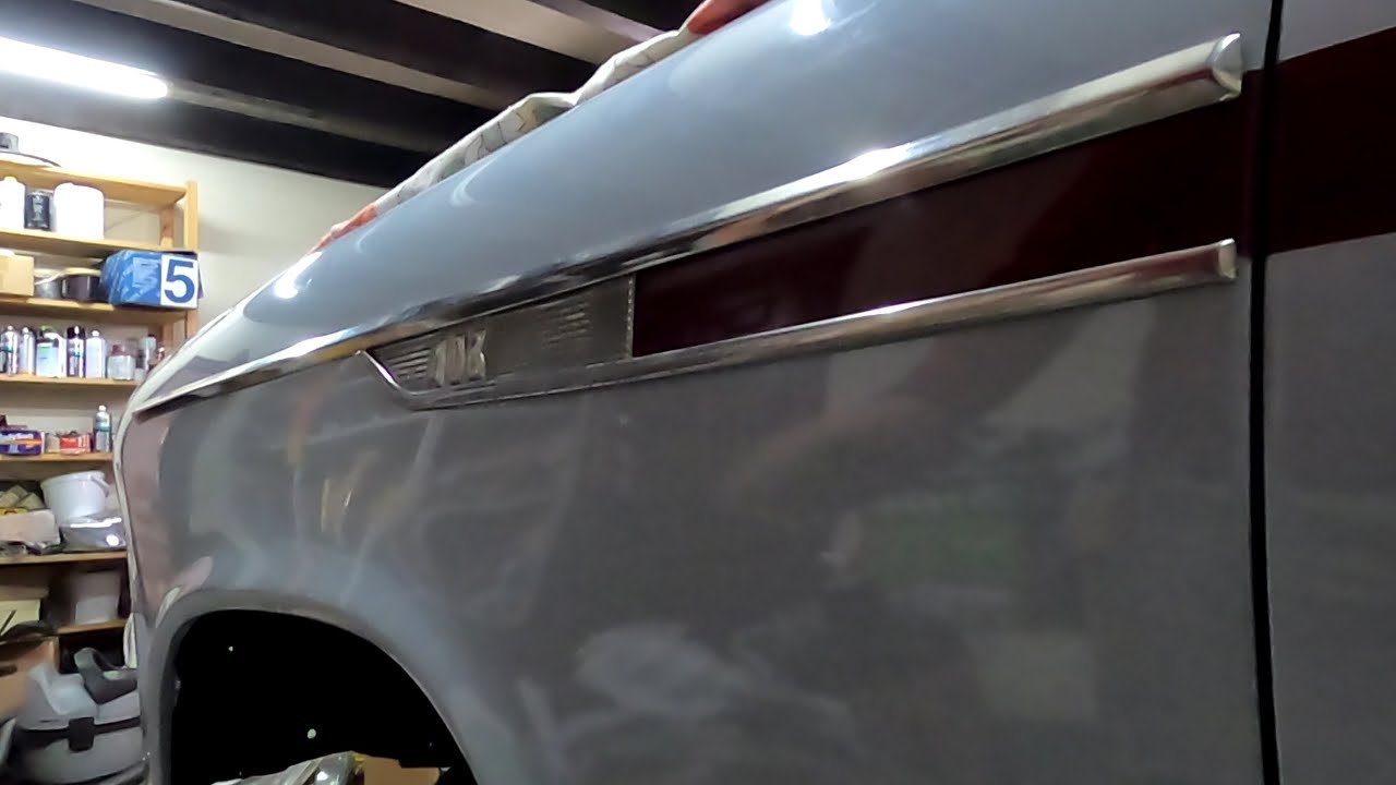 Реставрация Москвича-403ИЭ. Устанавливаю молдинги / Разбираю донора ...