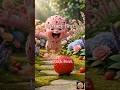 “POV: The strawberry attacked the wrong baby 🍓💀😂” #shorts