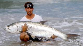 Surf Fishing - Big Tarpon!!
