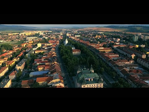 Spisska Nova Ves - Gateway to Slovak paradise - 4K, drone