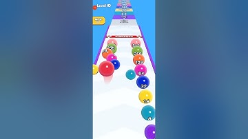 Ball Run 2048: merge number - Gameplay Part 1 (Android, iOS)