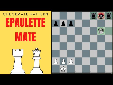 Mate in 2 Puzzle, Theme: Epaulette Mate 