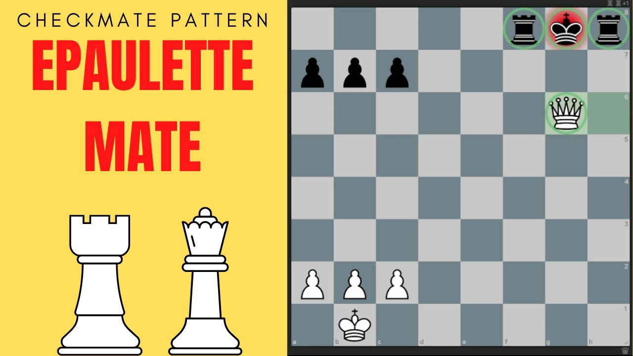 Mate in 2 Puzzle, Theme: Epaulette Mate 