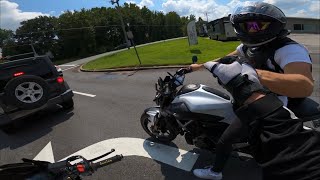 GSX-S 750 VS FZ-07 (CLOSE)