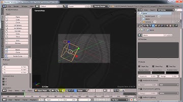 Blender Basic Tutorial, 2, About Blender Interface