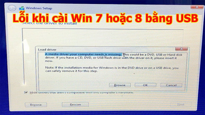 Lỗi windows loading files luc cài win 7 năm 2024