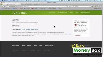 How to install Akismet Plugin Setup and Configure - Stop spam comments
