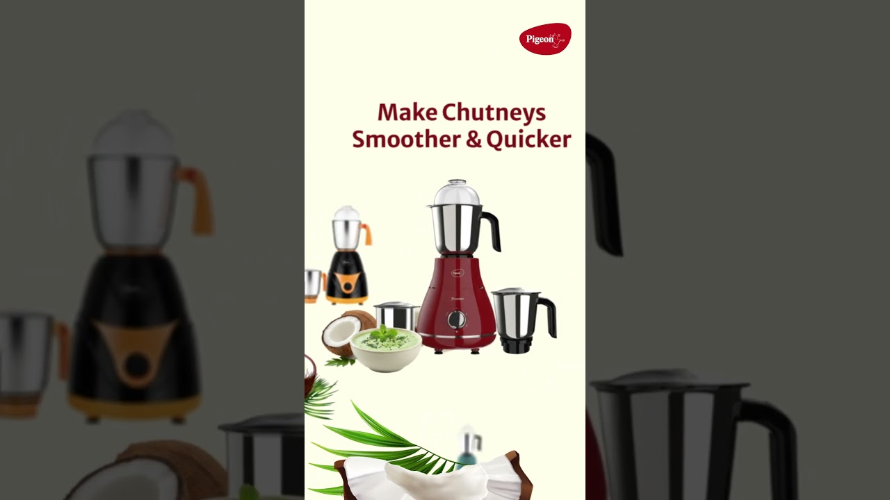 Pigeon Blender Matchine With 3 Jar