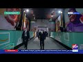 غرفة الأخبار لحظة وصول الرئيس السيسي ليشهد فعاليات المؤتمر الأول لمشروع حياة كريمة