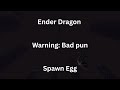 How to Get an Ender Dragon SPAWN EGG in Minecraft