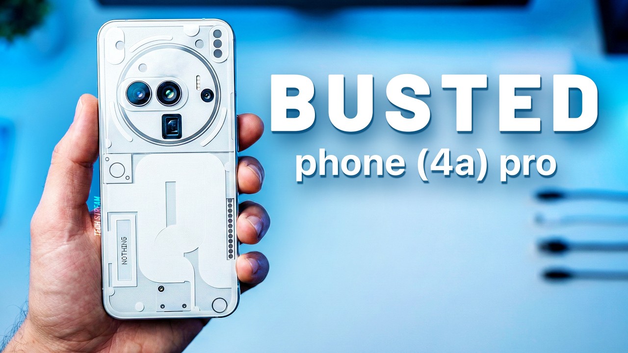 Nothing Phone (4a) Pro — Finally Fast, But Is That Enough? - YouTube