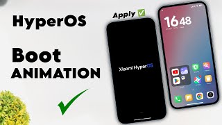 Xiaomi Hyperos Boot Animation Apply Right Now - Hyperos Icon Pack & System Launcher New Update
