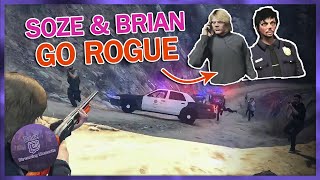 BEST OF GTA RP 256 - SOZE & BRIAN GO ROGUE, TRAP HOUSE WARS | NoPixel Funny Moments/Highlights