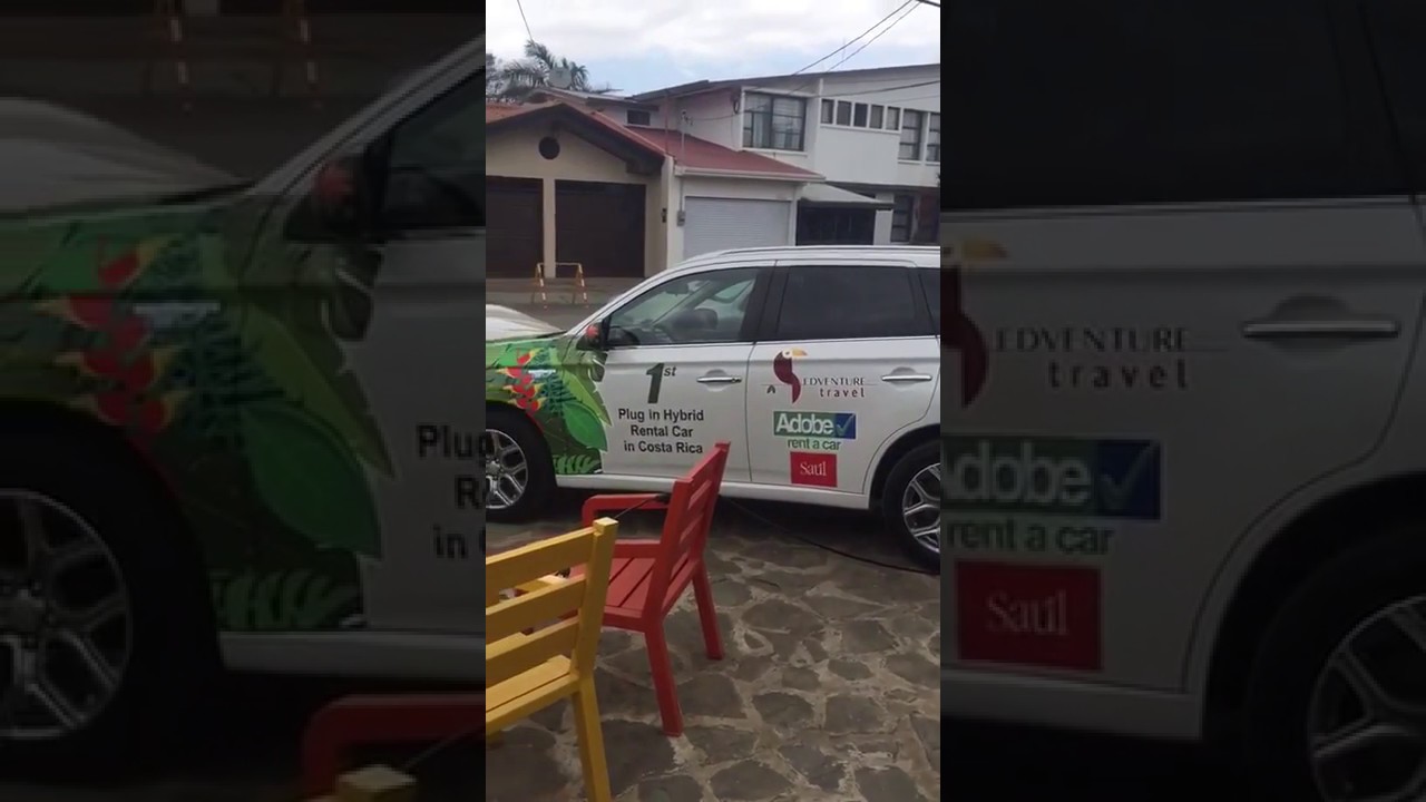 1st plug-in hybrid 4x4 rental car in Costa Rica