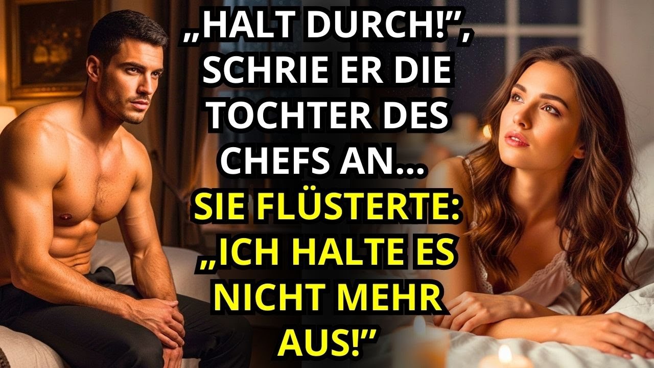 Er schrie die Tochter des Chefs an... Sie flüsterte: „Ich kann nicht mehr!“