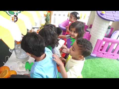 جانب من مهرجان صحتي في غذائي حضانة الربيع