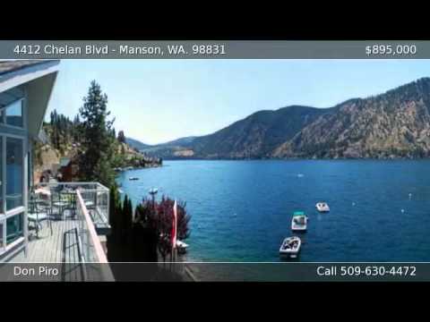 4412 Chelan Blvd, Manson, WA home video tour