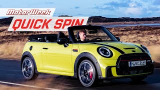 2021 Mini John Cooper Works Convertible | MotorWeek Quick Spin