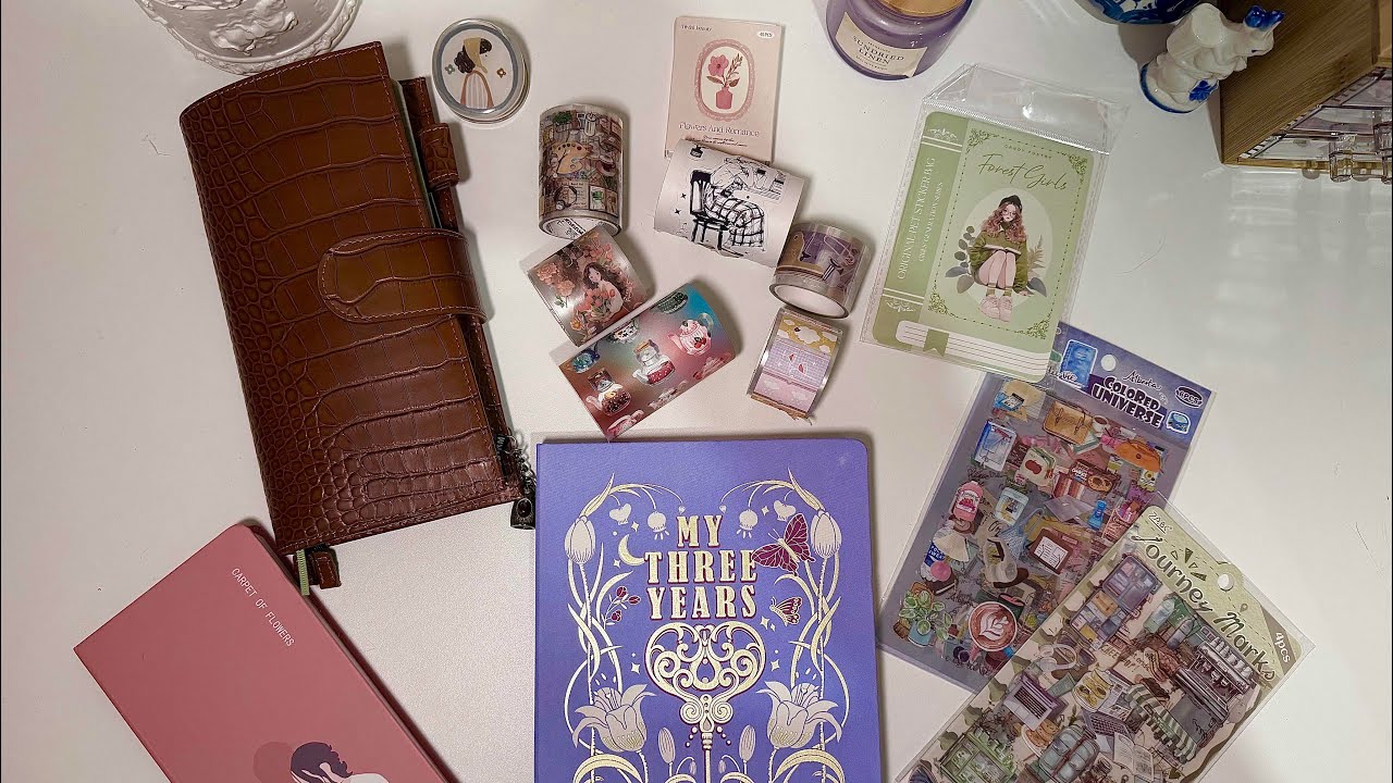 Распаковка канцелярии с AliExpress