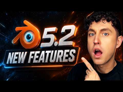 Blender 5.2 Update: The New Features You Actually Need!