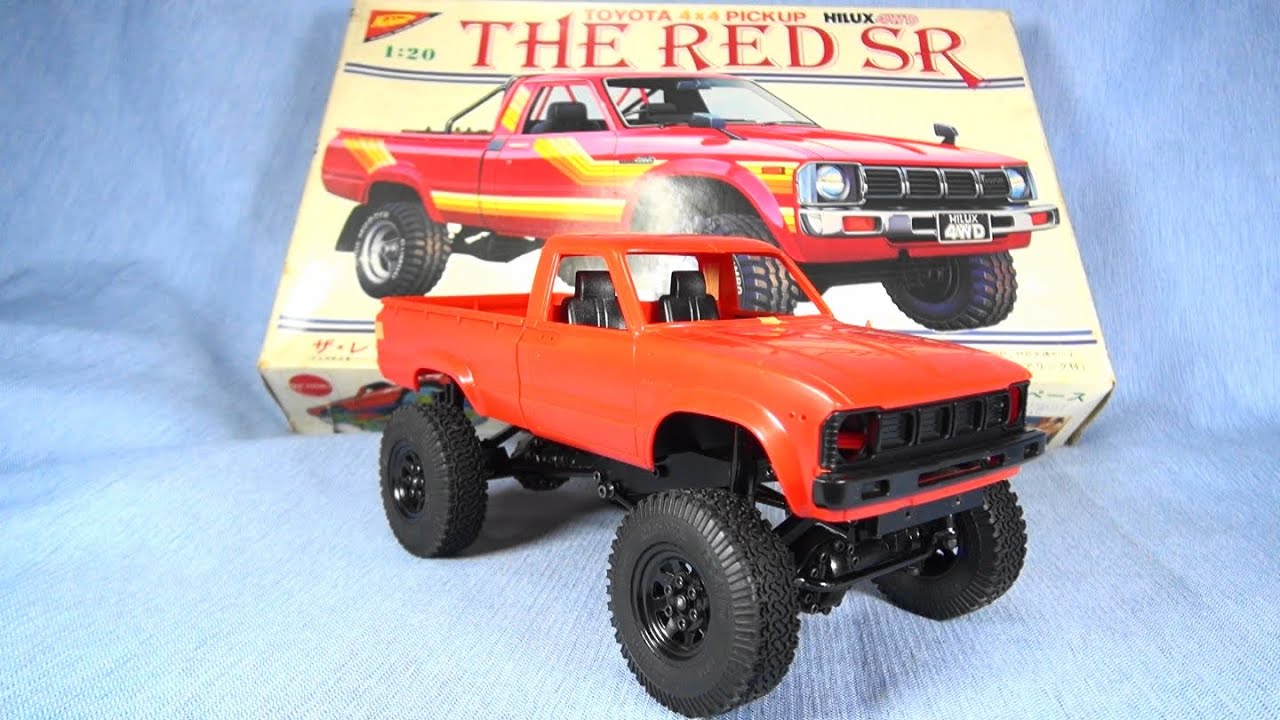 1/20 ニチモ ハイラックス と 1/18 RC4WD Gelande2 Nichimo Hilux RN36