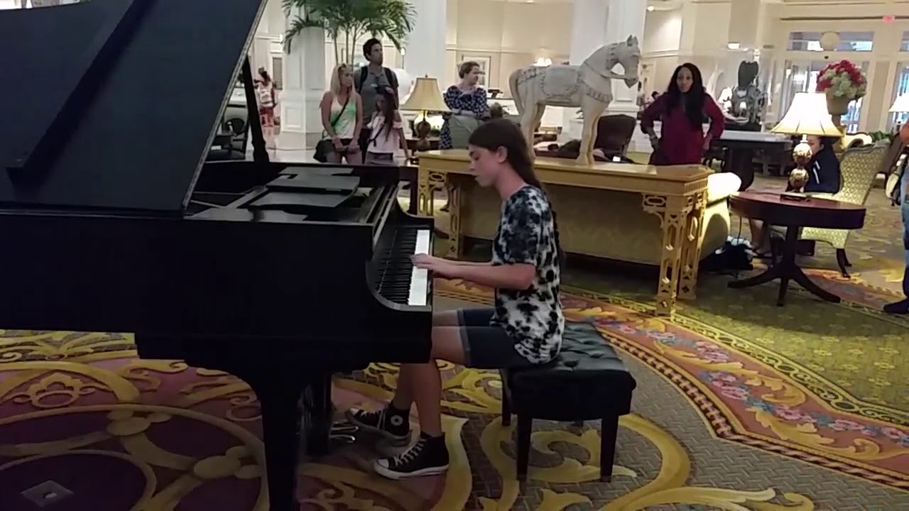 Pirates Of The Caribbean Piano at the Grand Floridian Resort