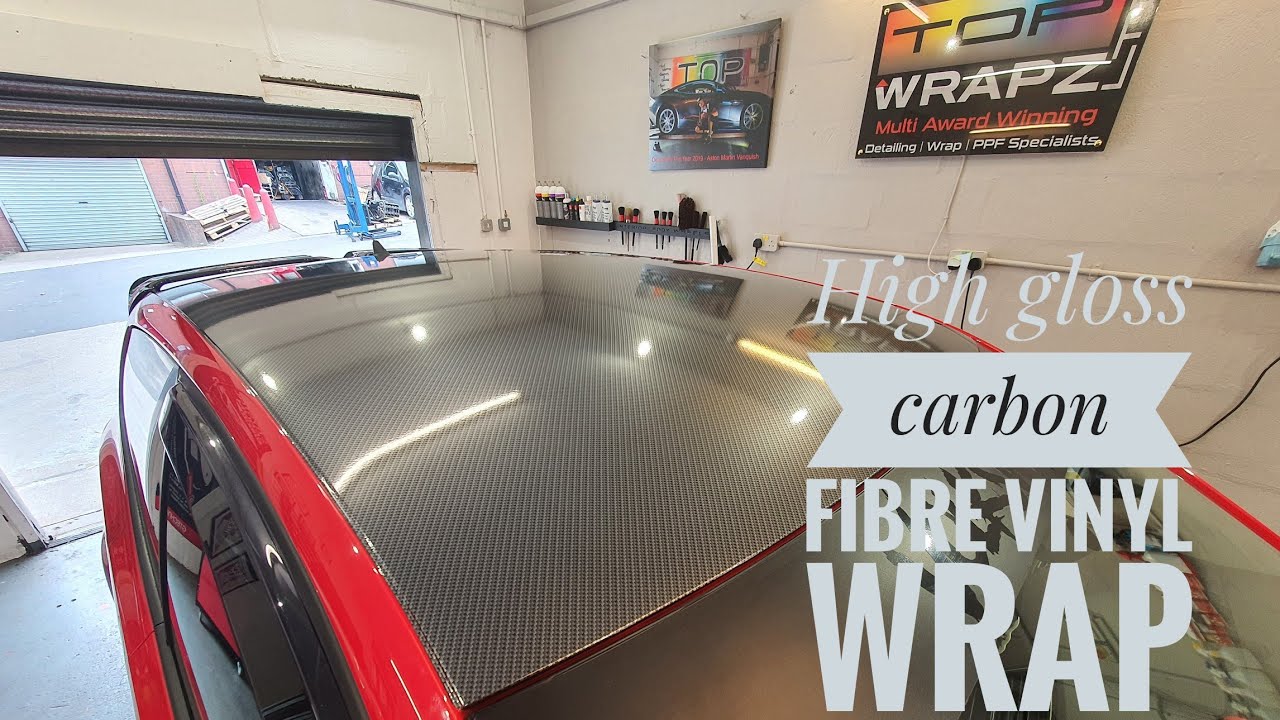 How To Vinyl Wrap Your Roof With a Very High Tack Film !?! ( Difficulty - Hard )