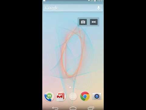 3D Harmonograph Live Wallpaper Demo