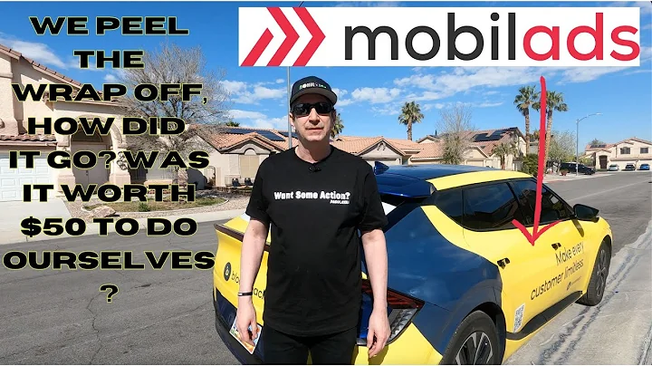 Vegas Gig Life Vlog Ep. 22-We Wrap Up (haha) the gig with Mobilads, and Remove the Wrap! #mobilads