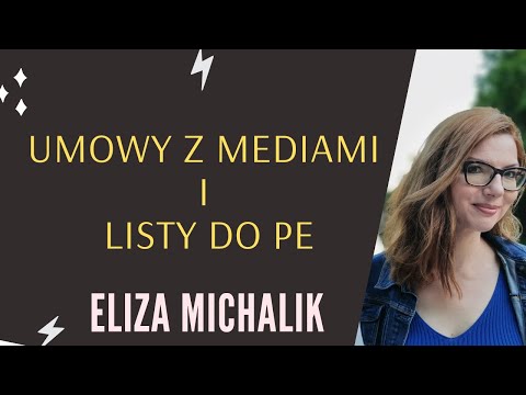 Umowy z mediami i listy do PE