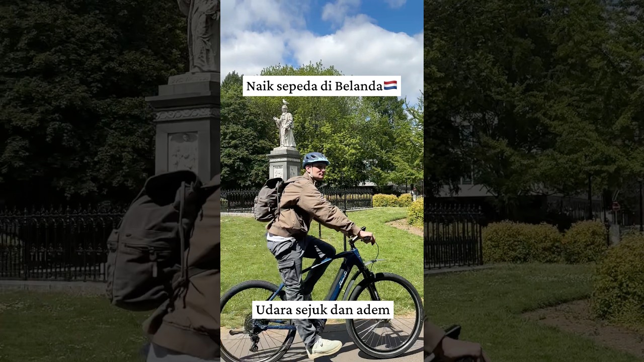 Begini jadinya kalau Gowes di belanda #travel #cruise