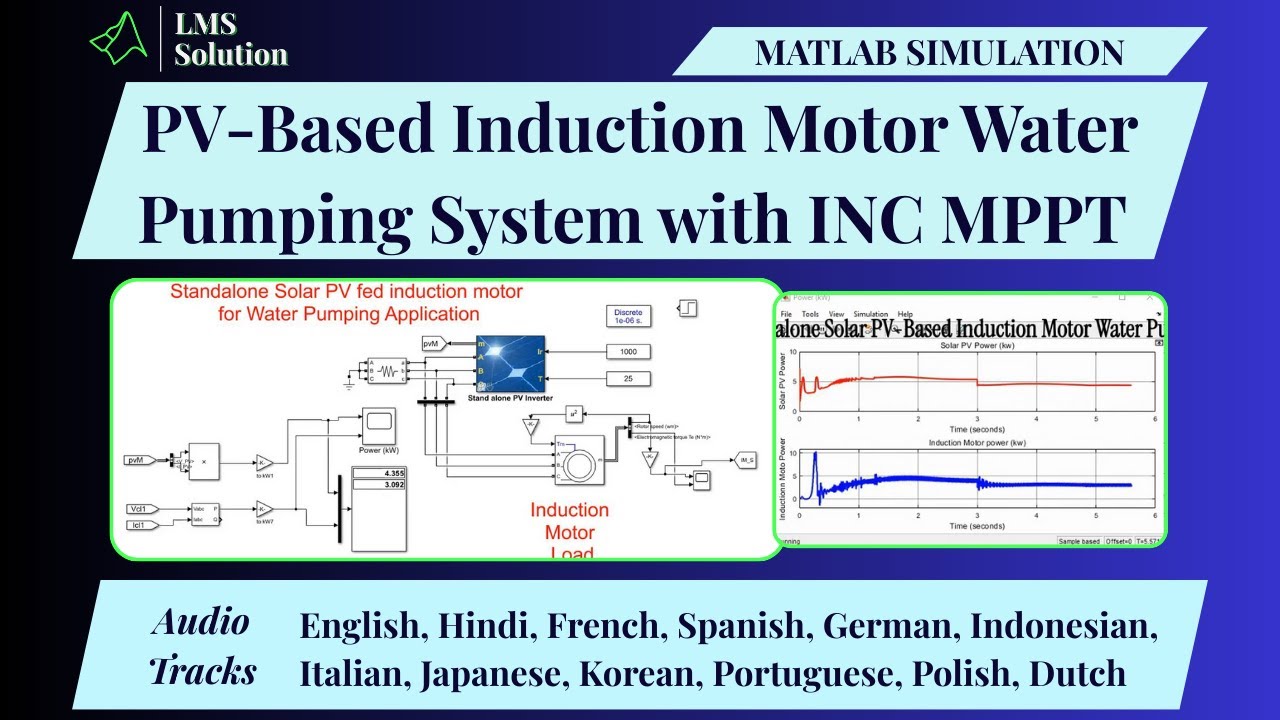 Performance Analysis of a Standalone Solar PV-Fed Induction Motor Water Pumping System Using Incremental Conductance MPPT and NPC Inverter 