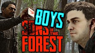 We Survived 100 DAYS in Sons of The Forest