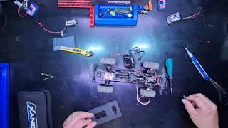 Traxxas RC TRX4M defender and c10 brushless upgrade! Video of performance to come!