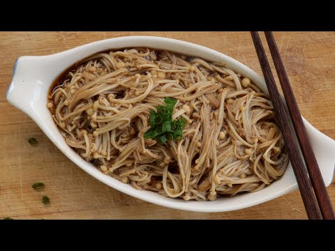 Enoki Mushroom Soy Sauce Recipe