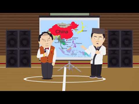 South Park China Vs Japan Japanese Dub 中国vs日本サウスパーク Youtube