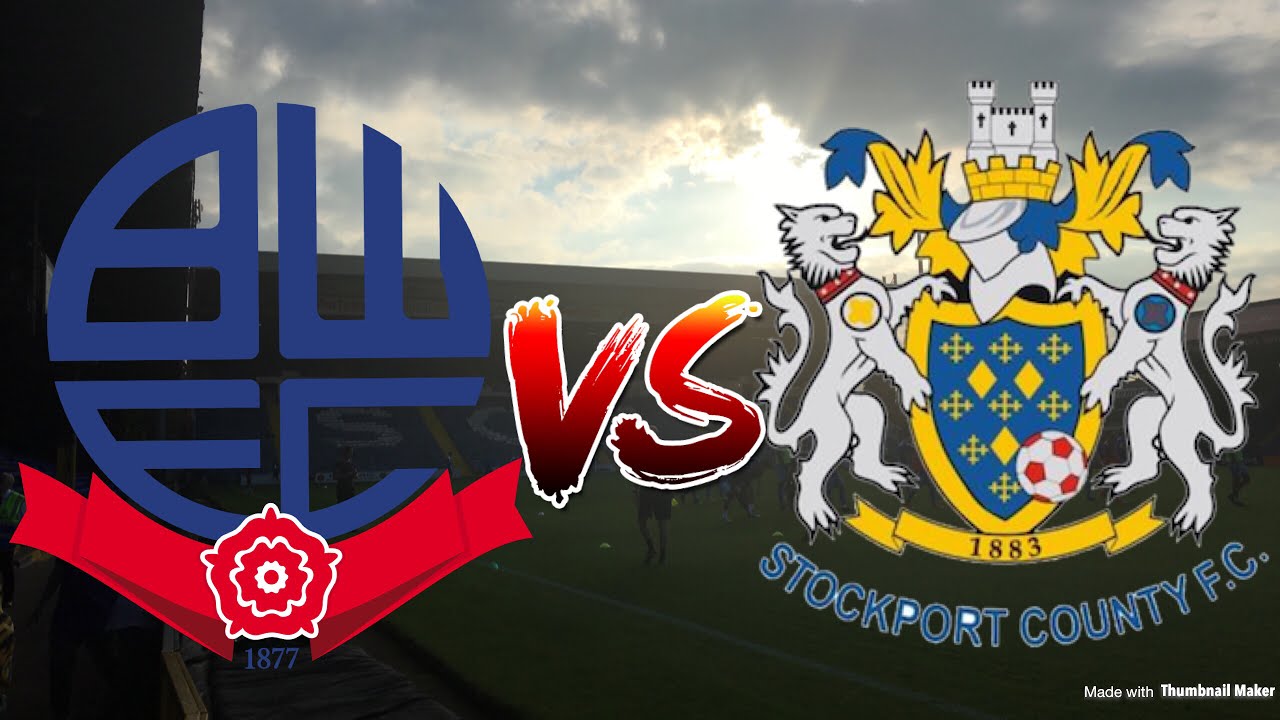 Bolton Vs Stockport Pre Season YouTube