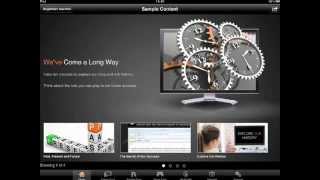 The Interactive Services Learning Center App (iPad)