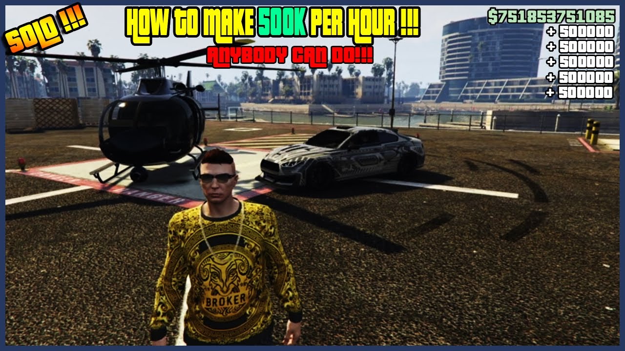 How To Get 500k In Gta 5 Online