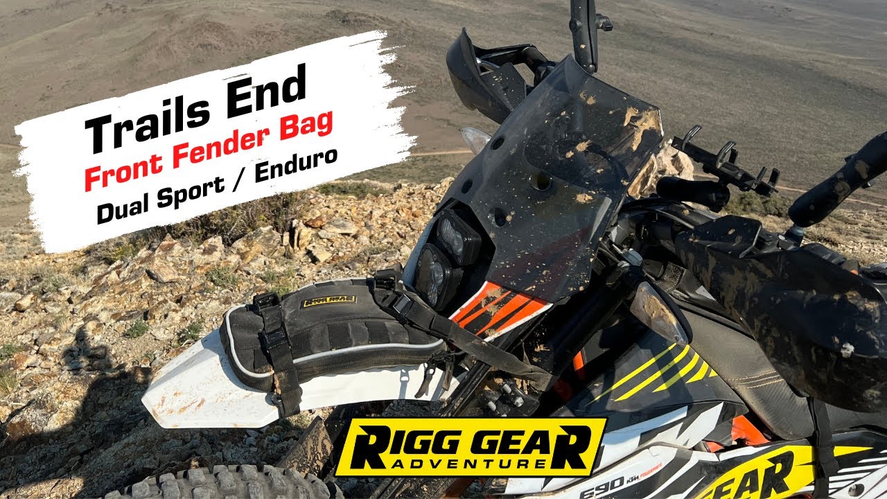 Nelson Rigg Front Fender Rigg Gear Trails End Front Fender Bag Review RG-030 @Nelsonriggusa ...