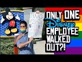 Only ONE Disney Employee Walked Out in Florida.