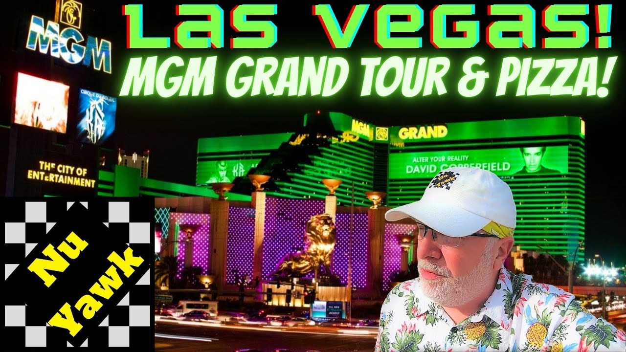 🟡 Nu Yawk's Guide: Las Vegas MGM Grand Hotel & Casino Mega Tour. Restaurants, Shops, Bars & Pizza!