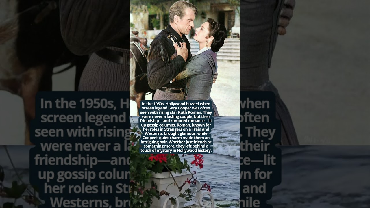 Gary Cooper Ruth Roman Hollywood’s Quiet Mystery 