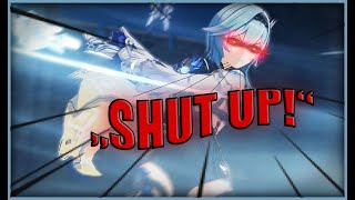 Eula telling everyone to shut up - Genshin Impact