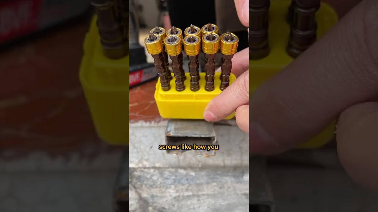 These Magnetic Drill Bits make drilling a breeze🔥🛠️ 