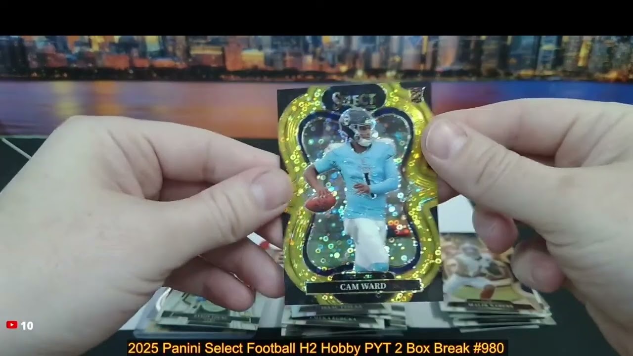 4-1-26 2025 Panini Select Football H2 Hobby PYT 2 Box Break #980 - 2 Box Break!