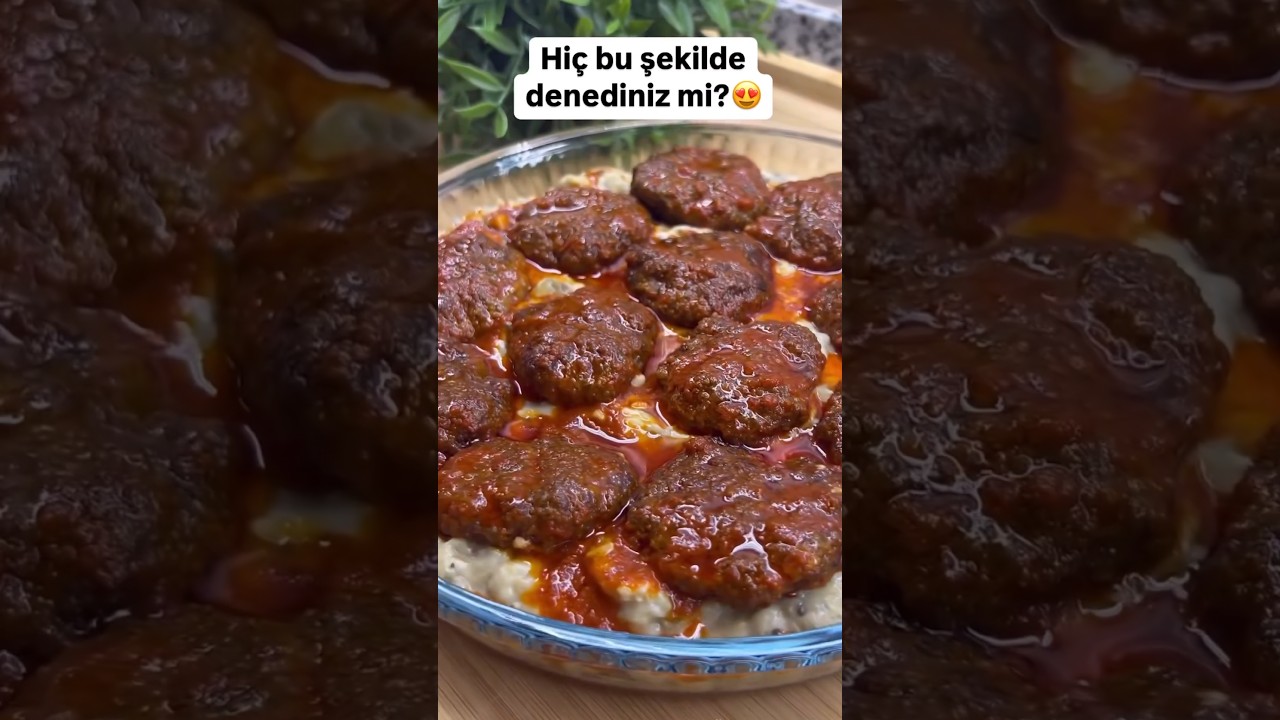 Misafirleriniz için Beğendiğili Köfte Tarifi #yemektarifi #keşfet #yemektarifleri