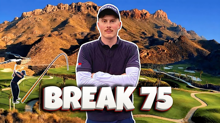 BREAK 75 auf Spaniens SCHÖNSTEM GOLFPLATZ?! 🇪🇸| Aguilón Golf (4K)