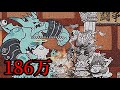 闘争本能大会 よわよわ法師で186万点【にゃんこ大戦争】